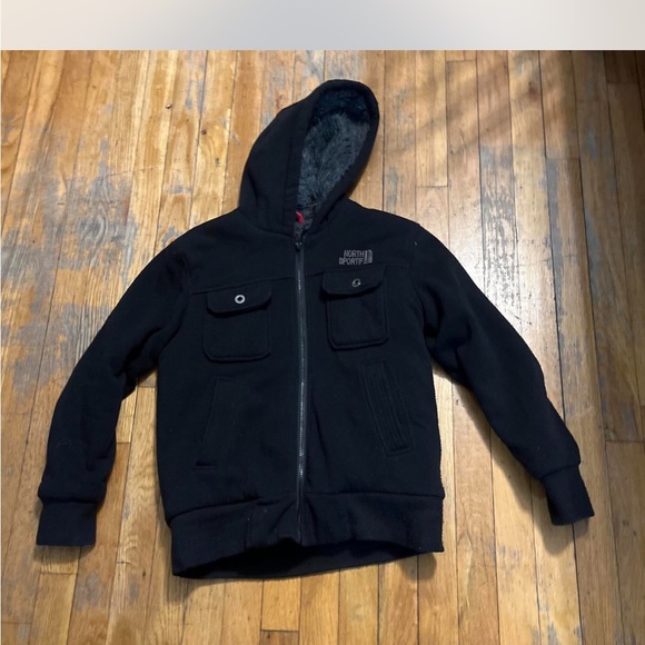 The North Face Other - The North Face Kids Black Hooded Puffer Jacket